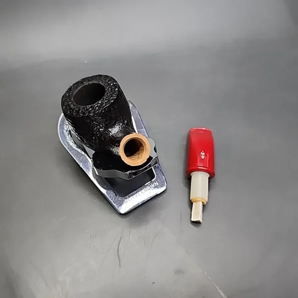 Savinelli Mini 601 Rusticated Bent Pot Estate Briar Pipe, 6mm - Image 10