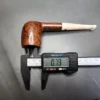BBB Tortoise 606 Smooth Billiard Estate Briar Pipe, English Estates - Image 10
