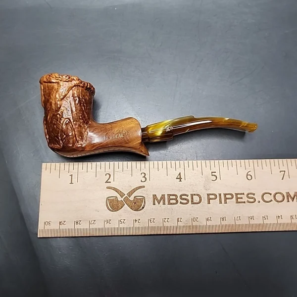 Ascorti New Dear Wax Drip Dublin Estate Briar Pipe, Italian Estates - Image 10