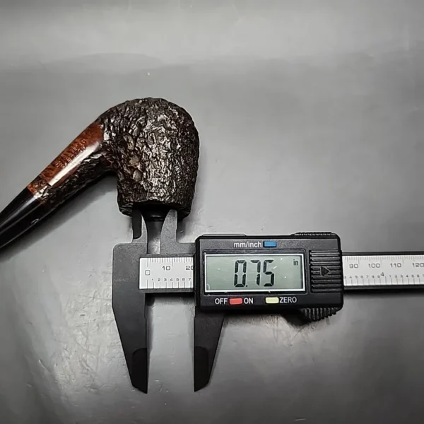 Astleys Rusticated Bent Billiard Estate Briar Pipe, English Estates - Image 10