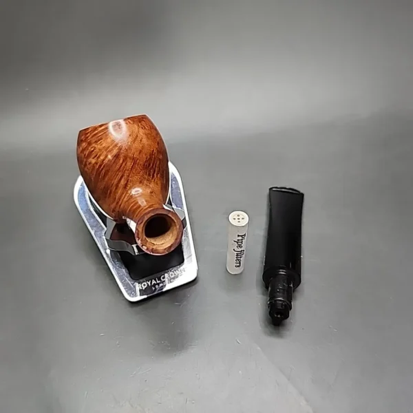 Gigi Novecenio Smooth Pear Estate Briar Pipe Unsmoked, 9mm - Image 10