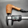 Ascorti Business Rusticated Stack Estate Briar Pipe, Italian Estates - Image 10