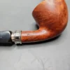 Brebbia Pura Gala 1997 Smooth Bent Dublin Estate Briar Pipe, Italian Estates - Image 10