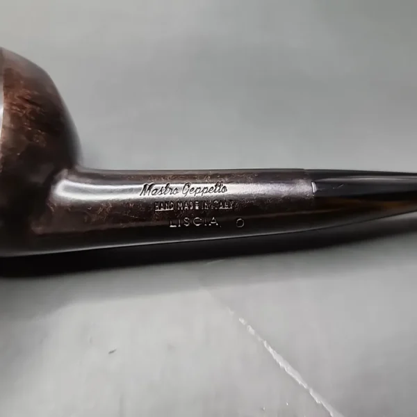 Mastro Geppetto Smooth Panel Apple Estate Briar Pipe, Unsmoked - Image 10