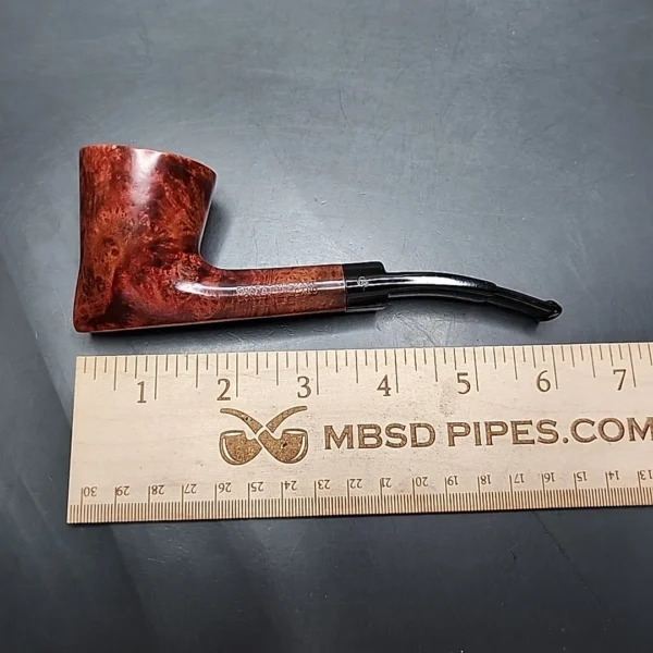 Charatan's Make Belvedere 4654DC Smooth Skater Estate Briar Pipe, English Estates - Image 10