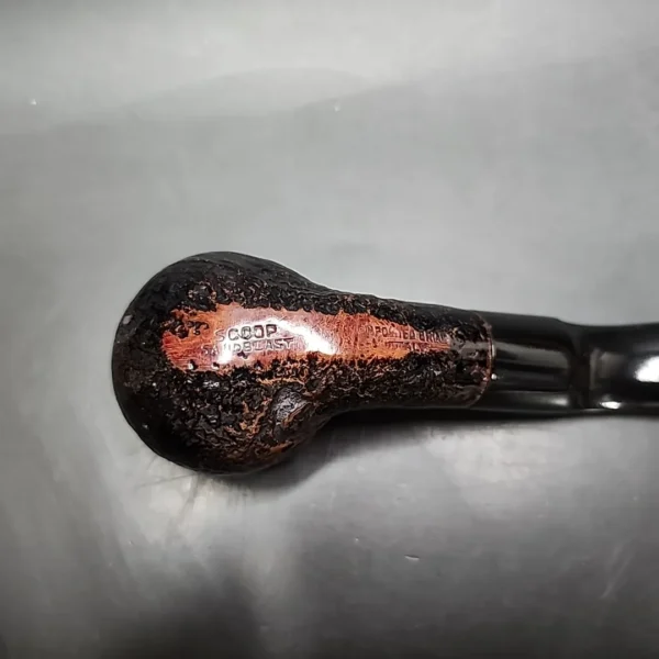 The Scoop Sandblasted Bullmoose Estate Briar Pipe, Italian Estates - Image 9