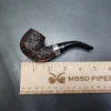 Peterson Short 230 Rusticated Bent Brandy Estate Briar Pipe, Irish Estates - Image 10