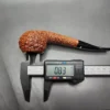 Don Carlos Rusticated Bent Prince Estate Briar Pipe, Italian Estates - Image 10