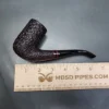 Becker for PCI 1986, Partially Rusticated Bent Stack Estate Briar Pipe, Unsmoked - Image 10