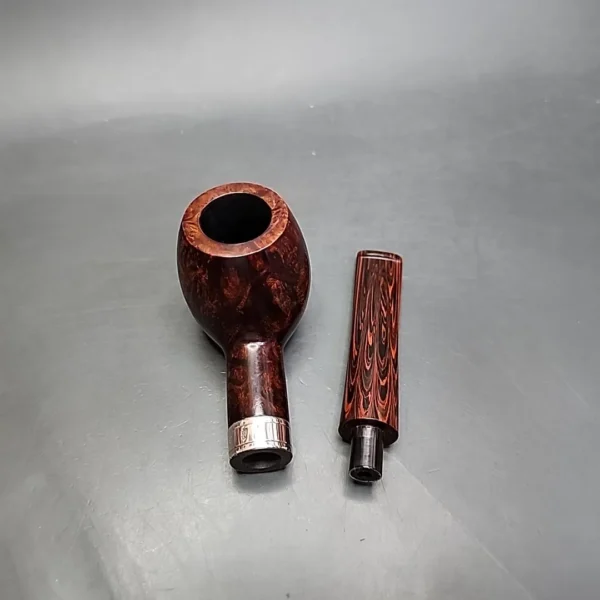 Ferndown Reo 2 Star Straight Apple Estate Briar Pipe, English Estates - Image 10