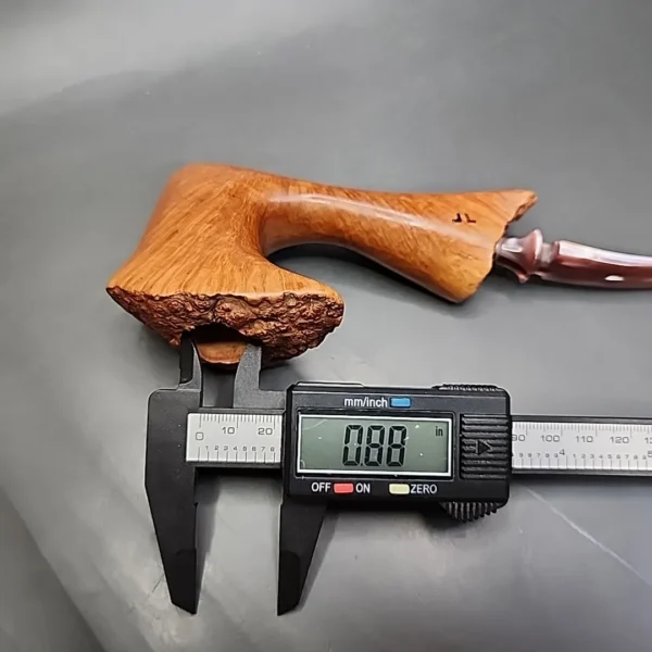 Large Smooth Freehand Estate Briar, Pipe Unsmoked - Image 10
