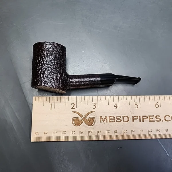 Savinelli Punto Oro Gold 311 KS Sandblasted Poker Estate Briar Pipe, Unsmoked, 9mm - Image 10