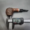 Vauen Designed by Rusticated Barontini Brandy Estate Briar Pipe, Unsmoked, 9mm - Image 10