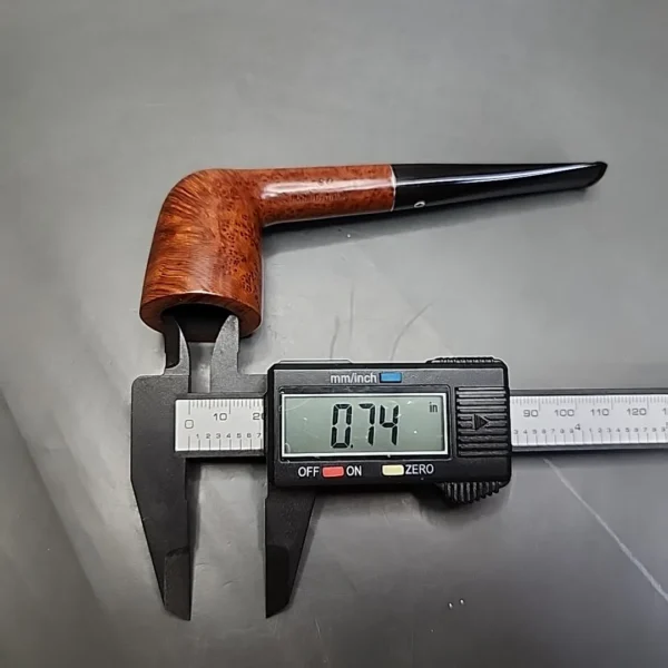 Kaywoodie Connoisseur 08 Smooth Dublin Estate Briar Pipe, 4-Hole Stinger, American Estates - Image 10