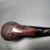 Sasieni 4 Dot Ruff Root Dark Sandblasted Banker Estate Briar Pipe, French Estates - Image 10