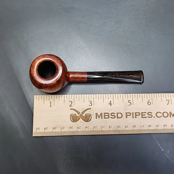 Dave Neeb Smooth Squat Prince Handmade Briar Pipe, New - Image 10