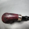 Peterson System Standard 307 Sandblasted Bent Billiard Estate Briar Pipe, Irish Estates - Image 10
