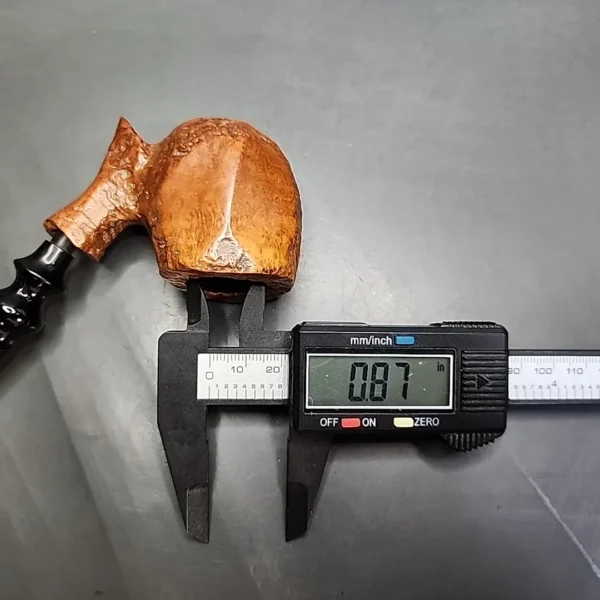 Ben Wade Danish Pride Partially Sandblasted Freehand Estate Briar Pipe, Danish Estates - Image 10
