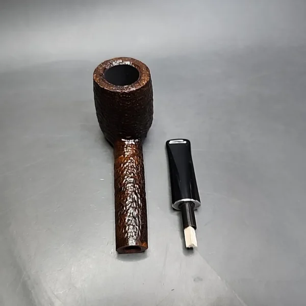 Rossi by Savinelli Sera 8804 Rusticated Canadian Briar Pipe, 6mm, New - Image 11