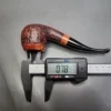 Savinelli Saturnia 626 Partially Rusticated Estate Briar Pipe, 6mm, Italian Estates - Image 11