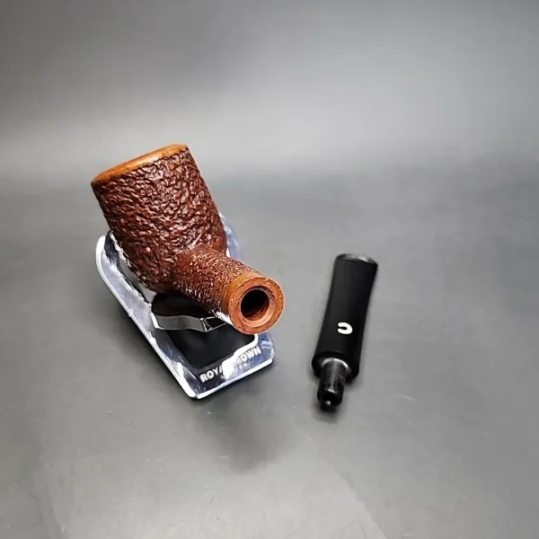 Il Ceppo Imperatori Era Rusticated Billiard Estate Briar Pipe, Italian Estates - Image 11