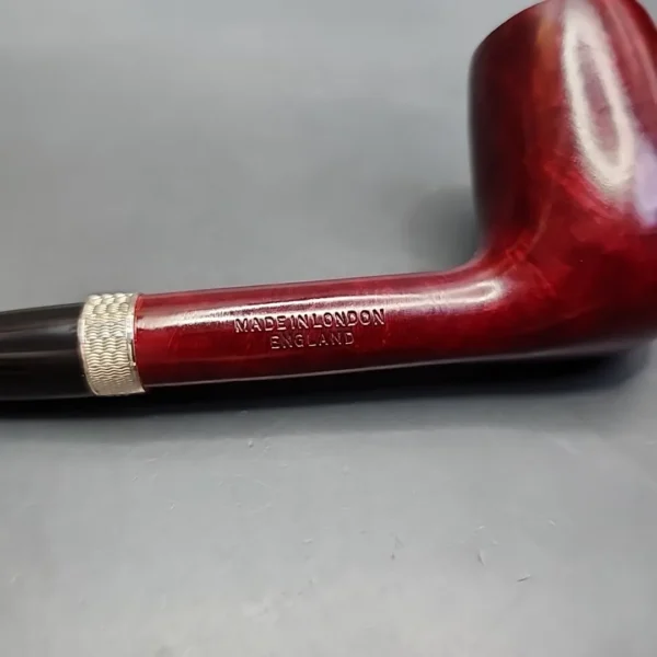 Jacobean Reo by Les Wood, Smooth Lovat Estate Briar Pipe, Unsmoked - Image 11
