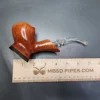 Bjarne Handmade Smooth Freehand Sitter Estate Briar Pipe, Danish Estates - Image 11