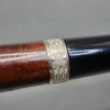 Jacobean Original by Les Wood Smooth Straight Billiard Estate Briar Pipe, Unsmoked - Image 12