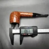 Peterson Shannon 106 Smooth Billiard Estate Briar Pipe, Irish Estates - Image 11