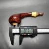Joao Madail Scorpius Pipes Rhodesian Horn Handmade Briar Pipe, Unsmoked - Image 11