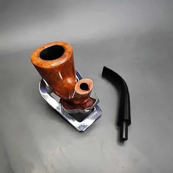 Mastro De Paja 3B One Sun Bent Dublin Estate Briar Pipe, Italian Estates - Image 11
