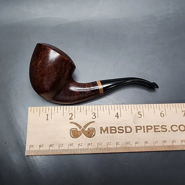 Vauen 6907 Smooth Bent Dublin Estate Briar Pipe, Unsmoked, 9mm - Image 11