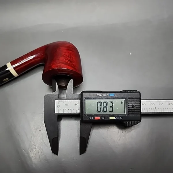Chacom Artisan 413 Smooth Bent Dublin Estate Briar Pipe, Unsmoked - Image 11