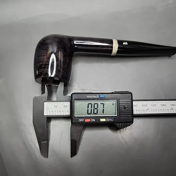 Chacom Blue Riband 944 Smooth Billiard Estate Briar Pipe, Unsmoked, 9mm - Image 11