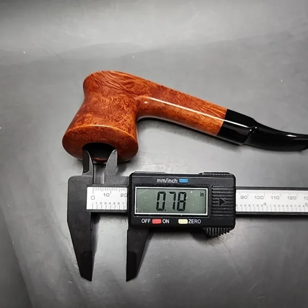 Design Berlin Rico's-01 Smooth Dublin Estate Briar Pipe Unsmoked 9mm - Image 11