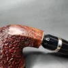 Mastro de Paja Rusticated Bent Apple Estate Briar Pipe, 9mm, Italian Estates - Image 11