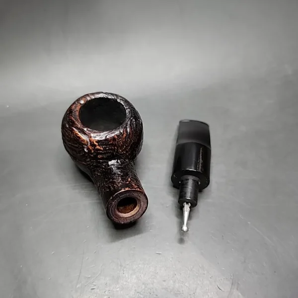 The Scoop Sandblasted Bullmoose Estate Briar Pipe, Italian Estates - Image 10