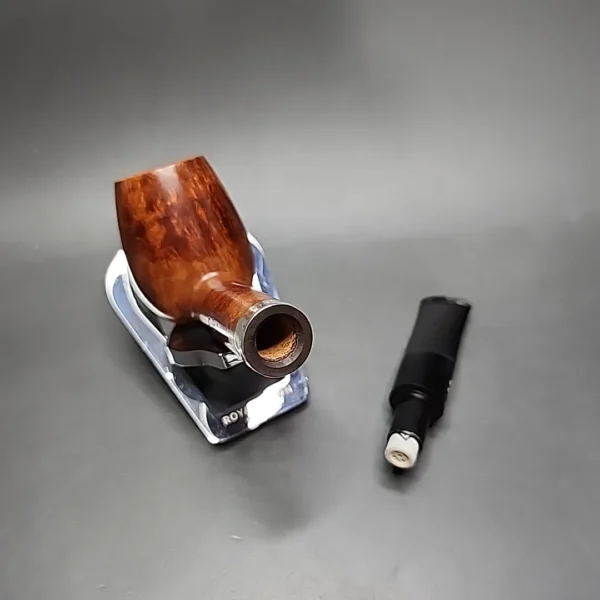 Gigi Fiamma Smooth Lovat Estate Briar Pipe, Unsmoked, 9mm - Image 11