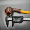 Mario Grandi Sandblasted Rhodesian Estate Briar Pipe, Italian Estates - Image 10