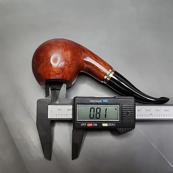 Vauen 3210 Smooth Author Estate Briar Pipe, Unsmoked, 9mm - Image 11