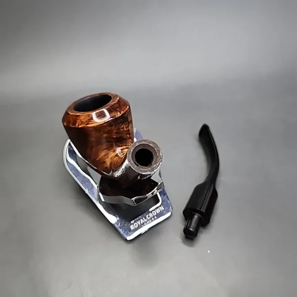 Astleys Smooth Bent Rhodesian Estate Briar Pipe, English Estates - Image 11