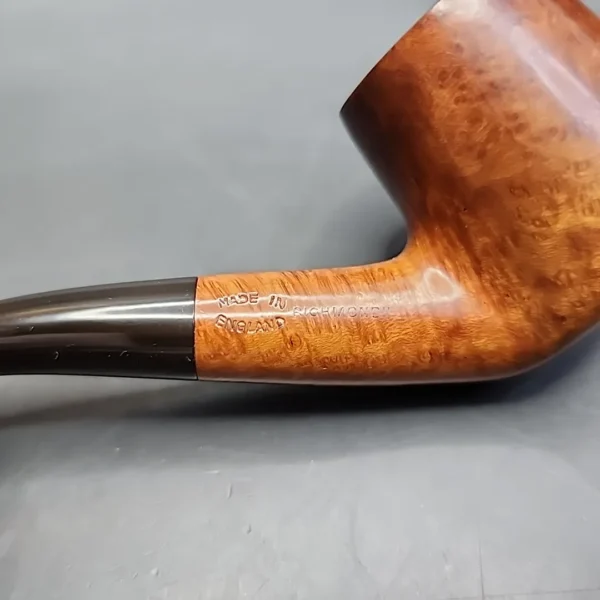 Sasieni Four Dot Natural Richmond Volcano Estate Briar Pipe, English Estates - Image 11