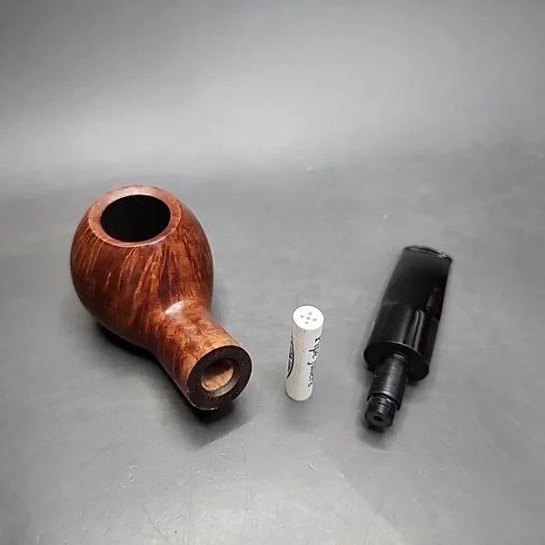 Gigi Country 055 Smooth Author Estate Briar Pipe Unsmoked, 9mm - Image 11