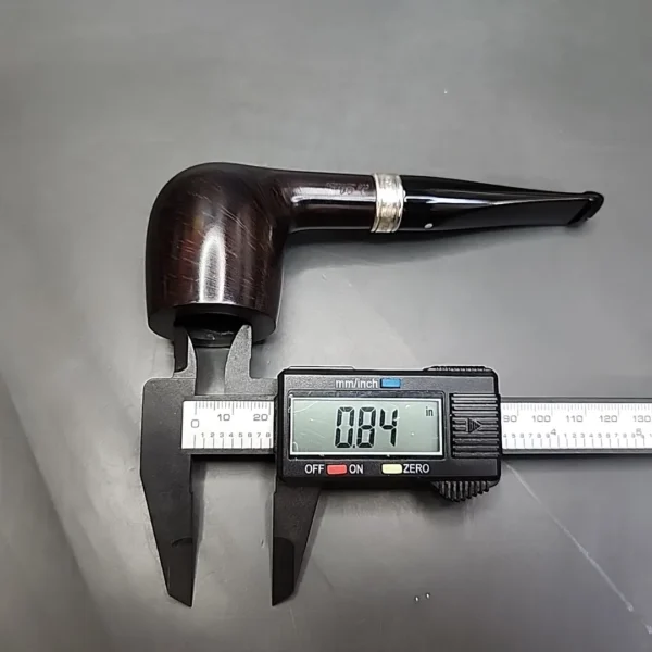 Vauen De Luxe 286 Smooth Billiard Estate Briar Pipe, P-lip Unsmoked, 9mm - Image 11