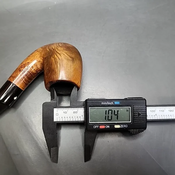 1915-1917 KBB Kaywoodie Smooth Bent Billiard Estate Briar Pipe, American Estates - Image 11