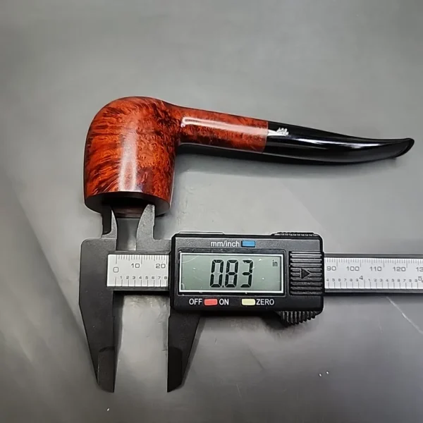 Chacom Centenaire 866 Bent Billiard Estate Briar Pipe, Unsmoked - Image 11