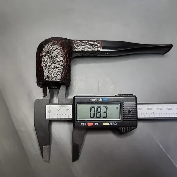 Astleys Rusticated Panel Billiard Estate Briar Pipe, English Estates - Image 11