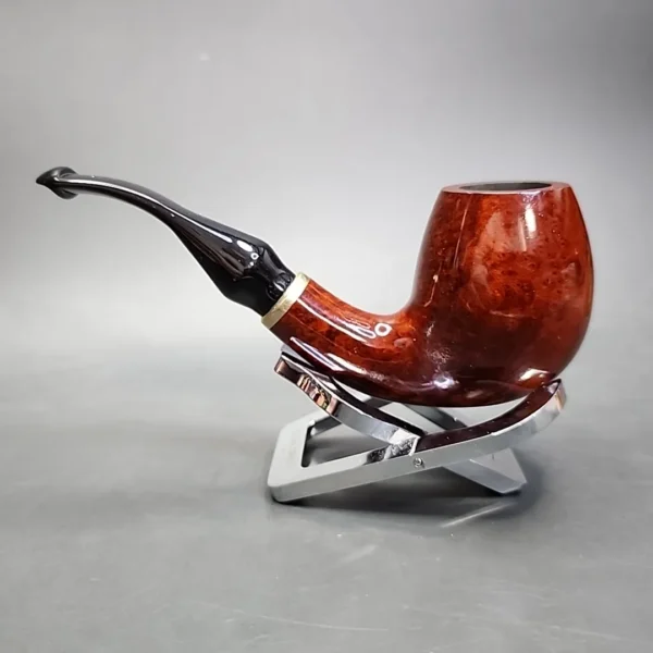 Vauen 6873 Smooth Bent Egg Estate Briar Pipe, Unsmoked, 9mm - Image 11