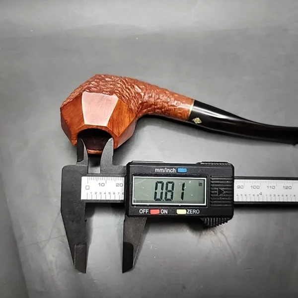 BBB Bolder Grain 10 Panel Rhodesian Estate Briar Pipe, Unsmoked - Image 12