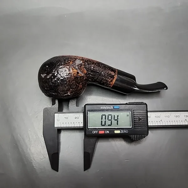 The Scoop Sandblasted Bullmoose Estate Briar Pipe, Italian Estates - Image 11